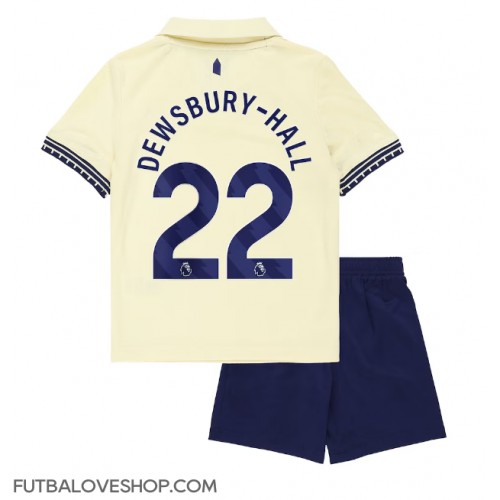 Dres Everton Kiernan Dewsbury-Hall #22 Preč pre deti 2025-26 Krátky Rukáv (+ trenírky)
